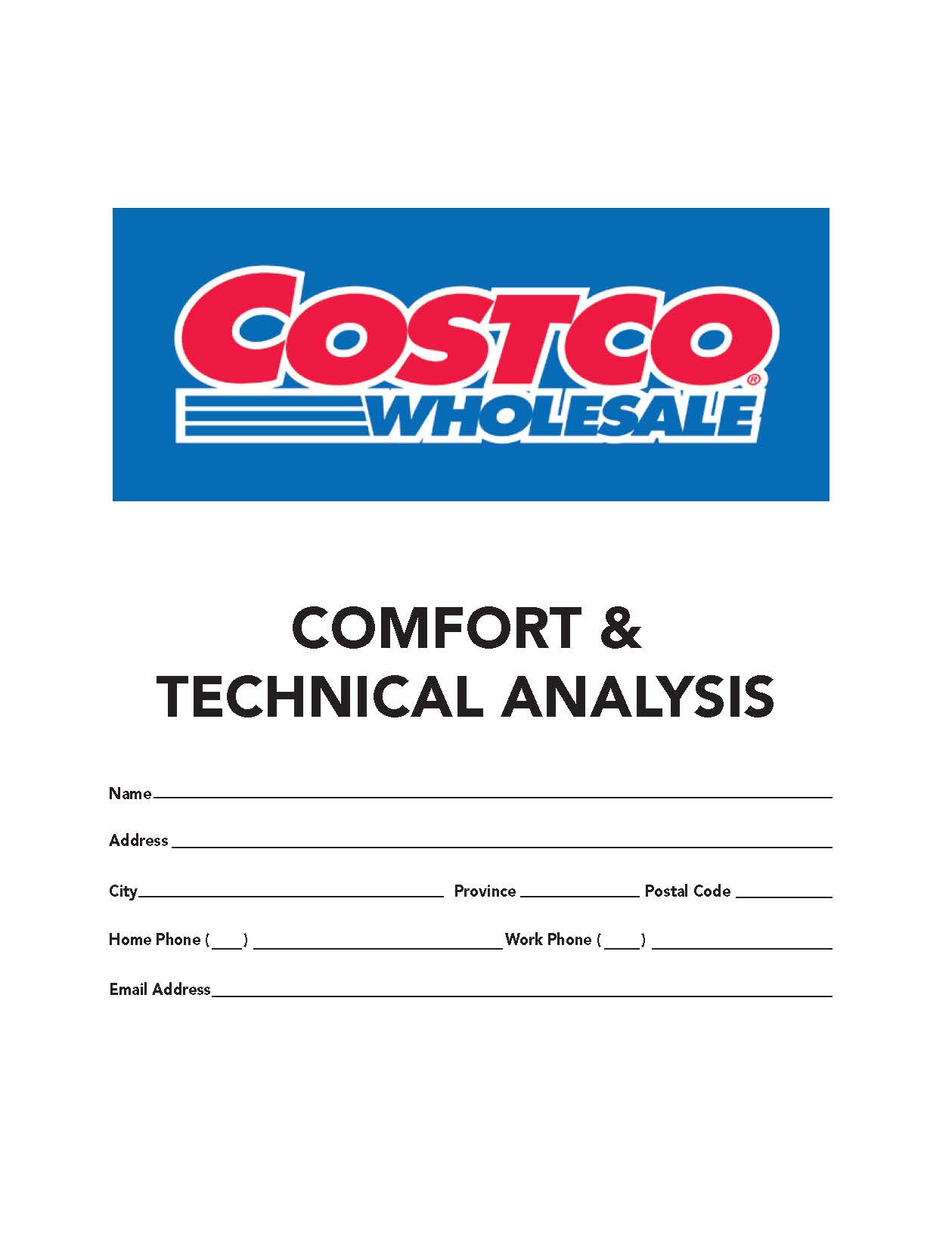 Costco Comfort Survey booklet Right Time Print Orders
